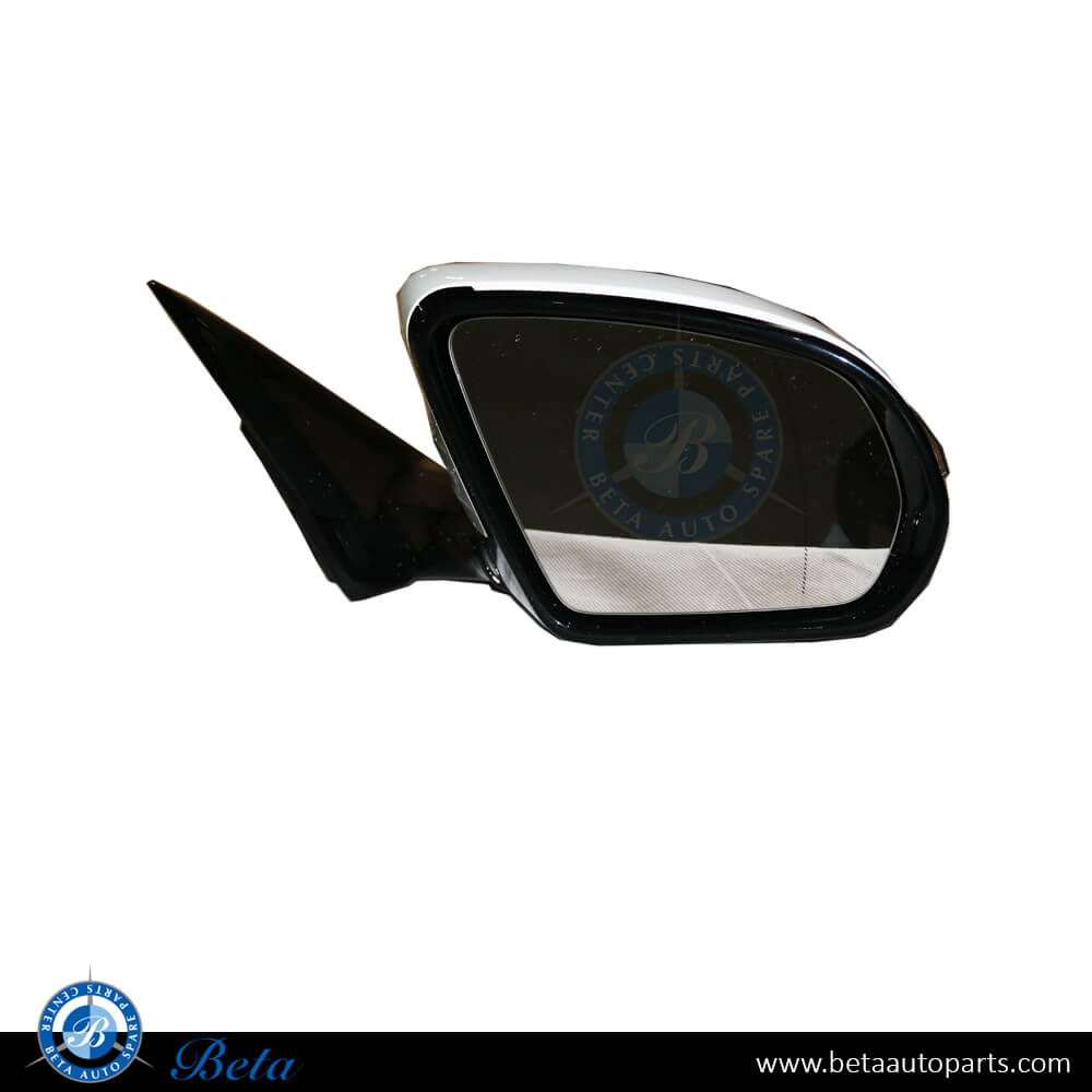 Right Side Side Mirror Assembly with Memory, Folding and Blind Sport for Mercedes E-Class W213 2017-up models, Part Number 2138104601 Right Side Side Mirror Assembly with Memory, Folding and Blind Sport for Mercedes E-Class W213 2017-up models, Part Number 2138104601